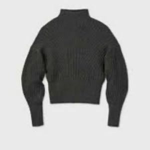 Prologue charcoal grey high neck sweater